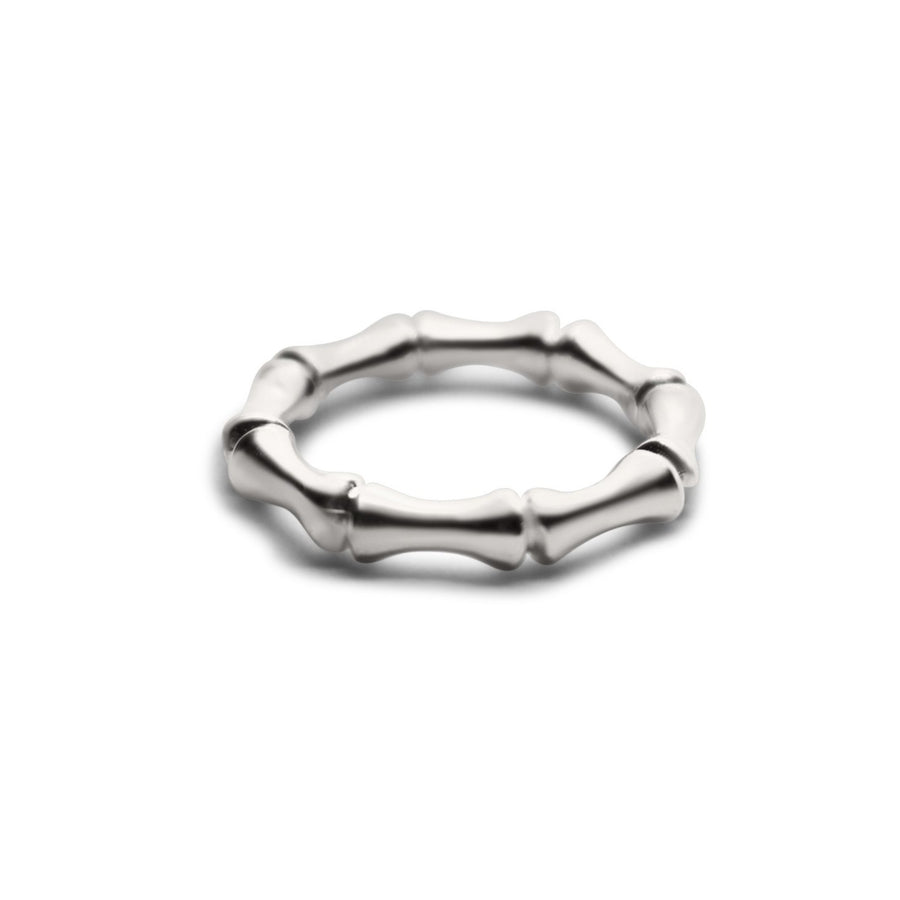 Gucci bamboo 2025 ring silver